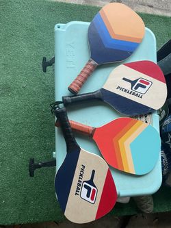 Wooden Pickleball paddles