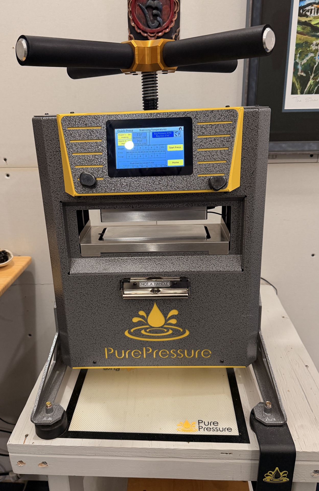 Pure Pressure Helix Pro 5 Ton Rosin Press 