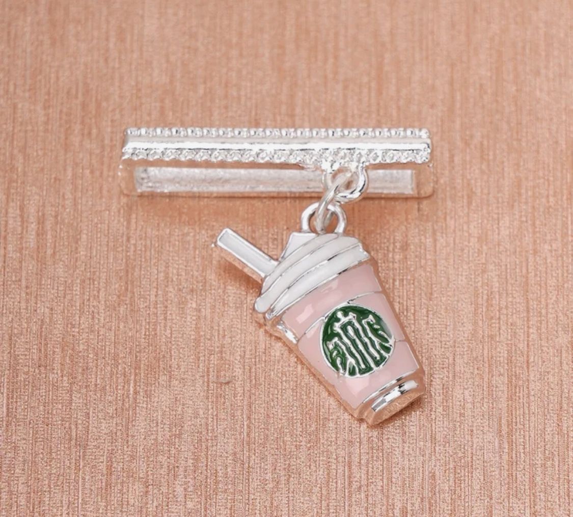 Brand New Apple Watch Starbucks Pink Coffee Charm