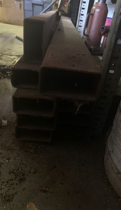 Metal box stock 10 pieces @ 11ft 2x4 material