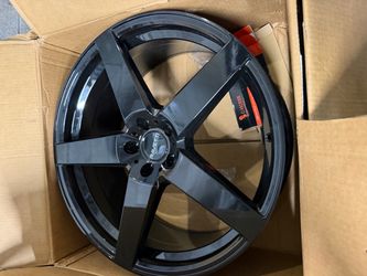 20” 5x108 wheels gloss black
