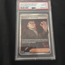 Giovanni’s Charisma Gem Mt Psa 10
