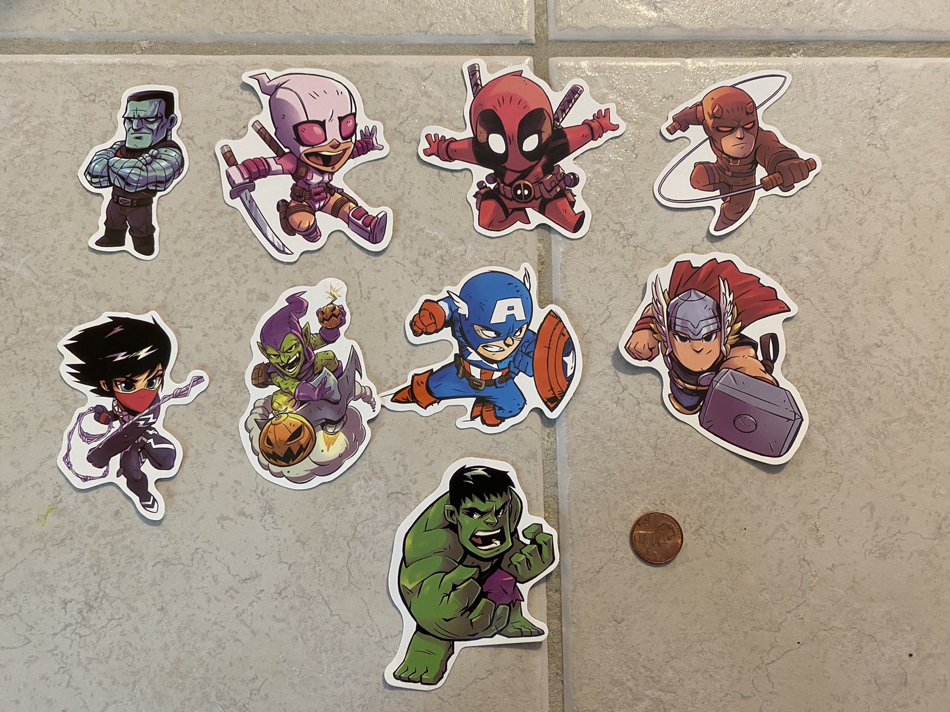 Pop culture stickers