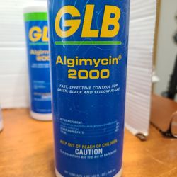 GLB Algimycin 2000 algaecide KILLS ALGAE in Pools & Spas