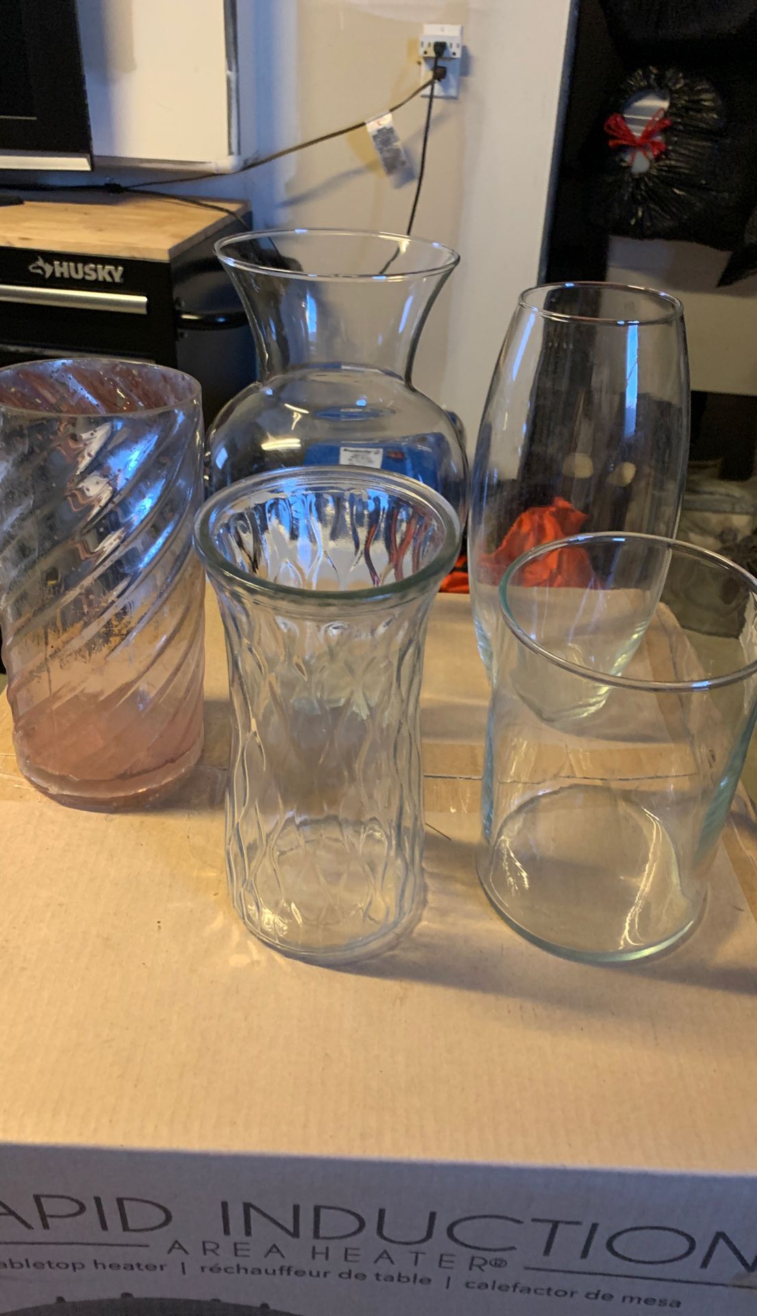 Variety of Flower Vases