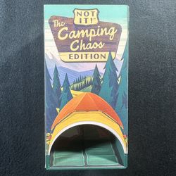 Not It Camping Chaos Dice Game Card Game Board Game Read Description
