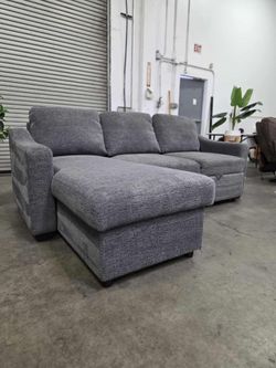 2pc Sectional with bed/Storage-Free Delivery‼️