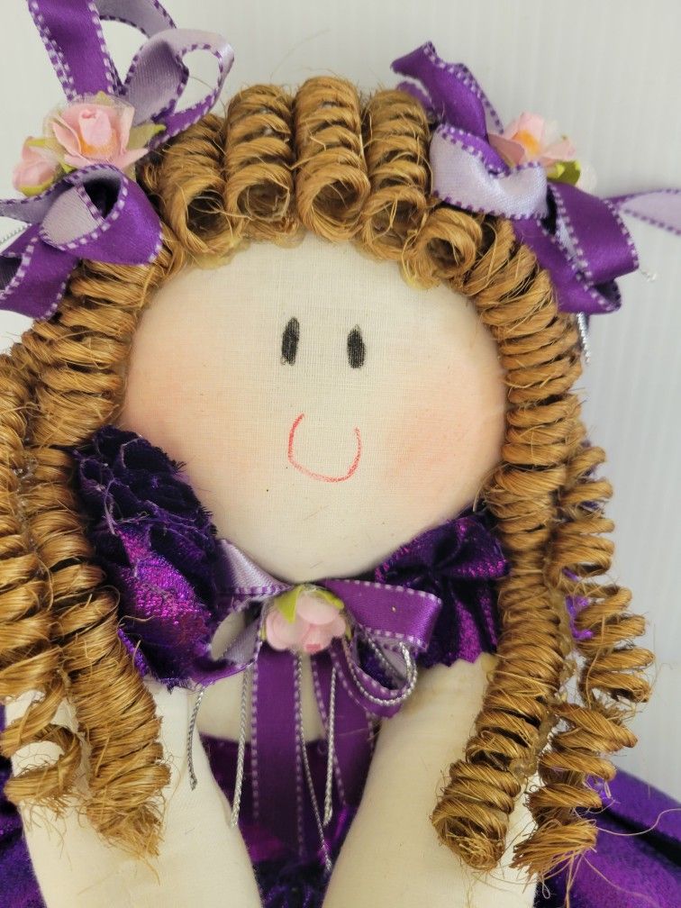 Purple Ballerina Doll
