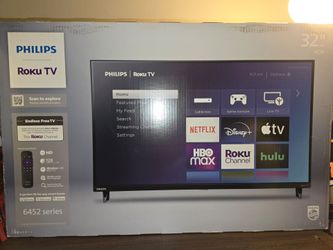 Roku Smart TV 32in HD 720p 120hz (Perfect Motion)