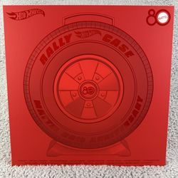 Hot Wheels Rally Case 80th Anniversary Sealed