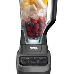Ninja Professional Blender 1000W, Total Crushing Technology- Smoothies, Ice Crushing & Frozen Fruit, Full-Size Countertop Blender, 72-oz. Pitcher, Bla