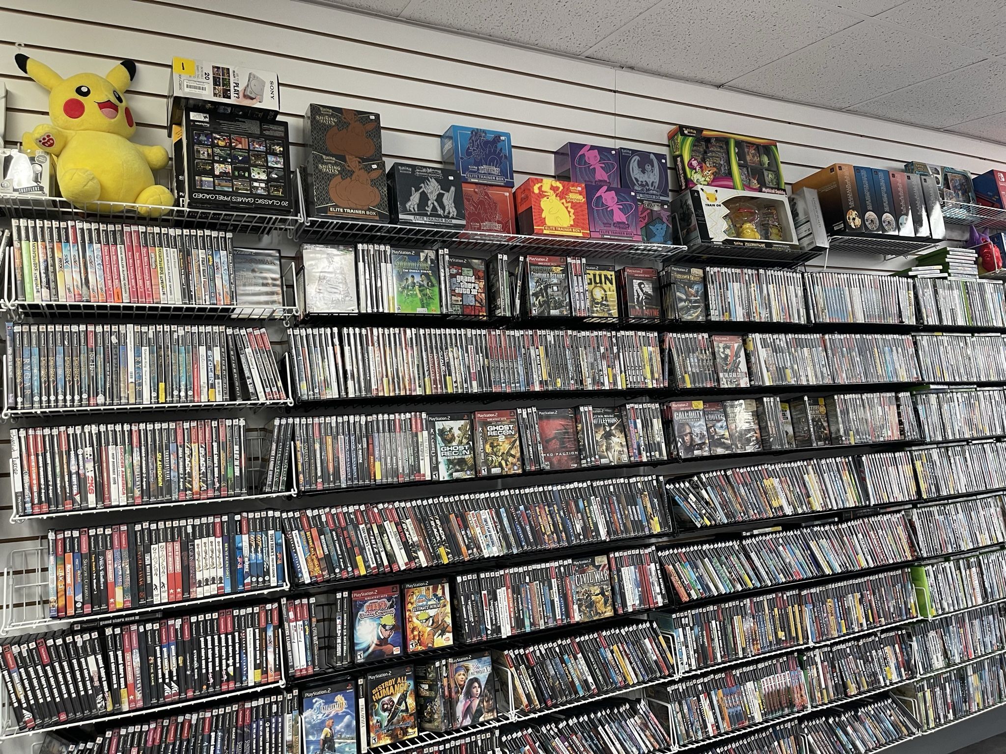 Gamehogs 11am-7pm $5-$1000 Each Ps1 Ps2 Sega Xbox Saturn Dreamcast N64 NES SNES Game Boy