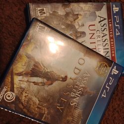 (2) Assassin's Creed Ps4