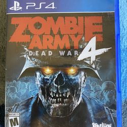Zombie Army Dead War 4 PS4
