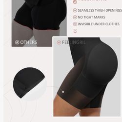 FeelinGirl Fajas Colombianas Moldeadoras Butt Lifting Shapewear Tummy Control Postpartum Faja Body Shaper with Zipper Crotch