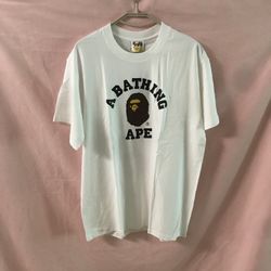 BAPE College Tee
White