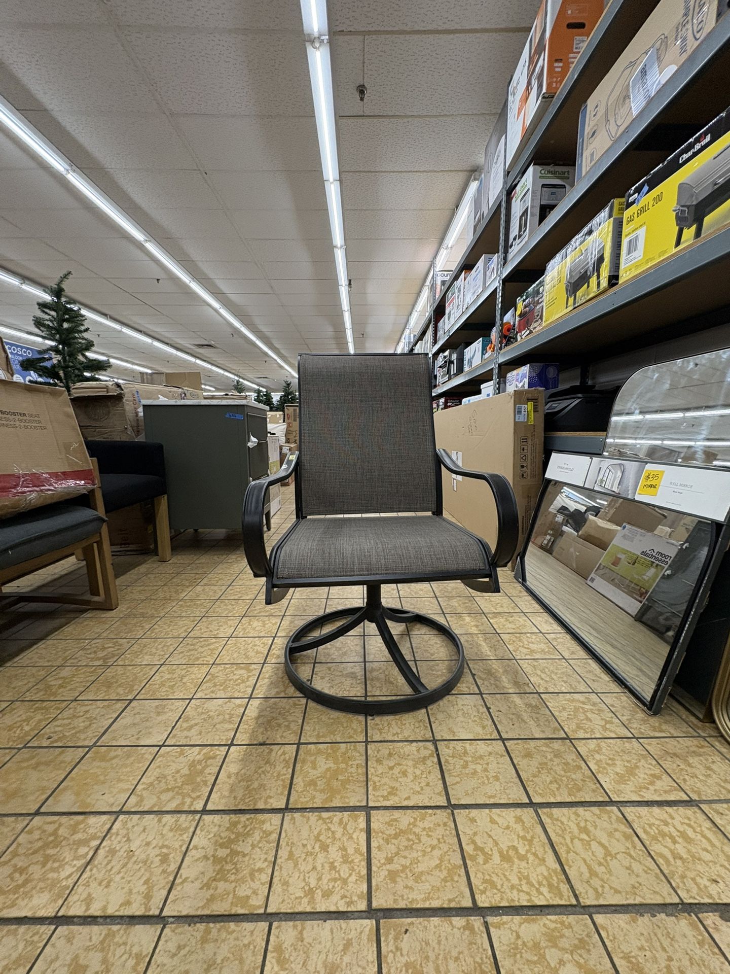 Brown Rotating High Quality Chair