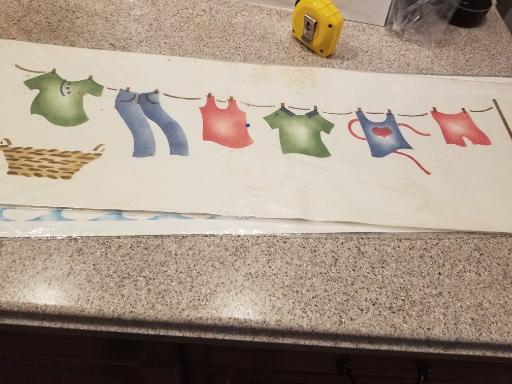 Laundry Stencil