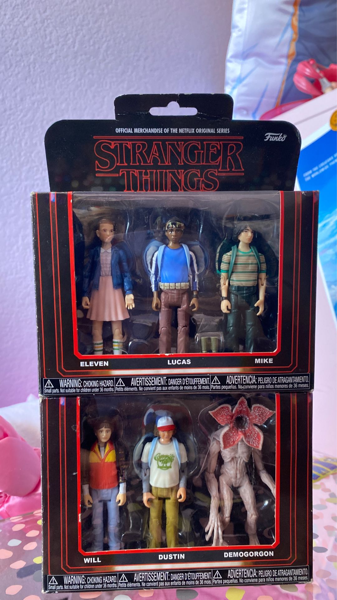 stranger things collectible action figures