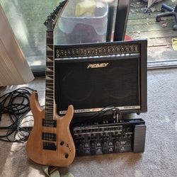 Guitar Amp and Processor. 