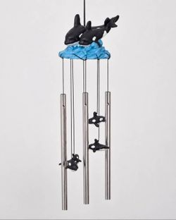 Orca Whale Wind Chimes