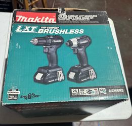 Makita 18V LXT Brushless 2-Piece Combo Kit CX200RB