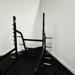 Hammer Strength Olympic Squat Rack - Power Rack - Gym Equipment - Workout
