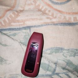 Authentic Fitbit One Burgundy Tracker 