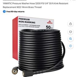 pressure washer hose 50ft