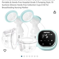 Zomee Double  Electric Breast Pump $70