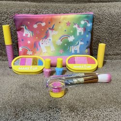 Make It Up Unicorn Collection Washable Non Toxic Safe Makeup Set New 