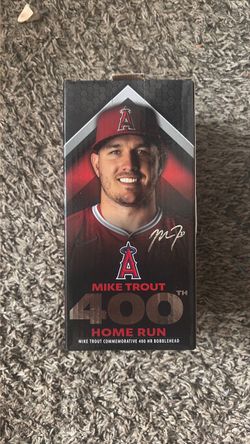 Mike trout 400 home run bobblehead