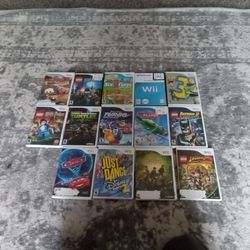 14 Nintendo Wii Games Only $25.00 