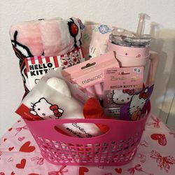New Hello kitty gift basket
