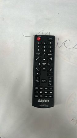 Sanyo remote control