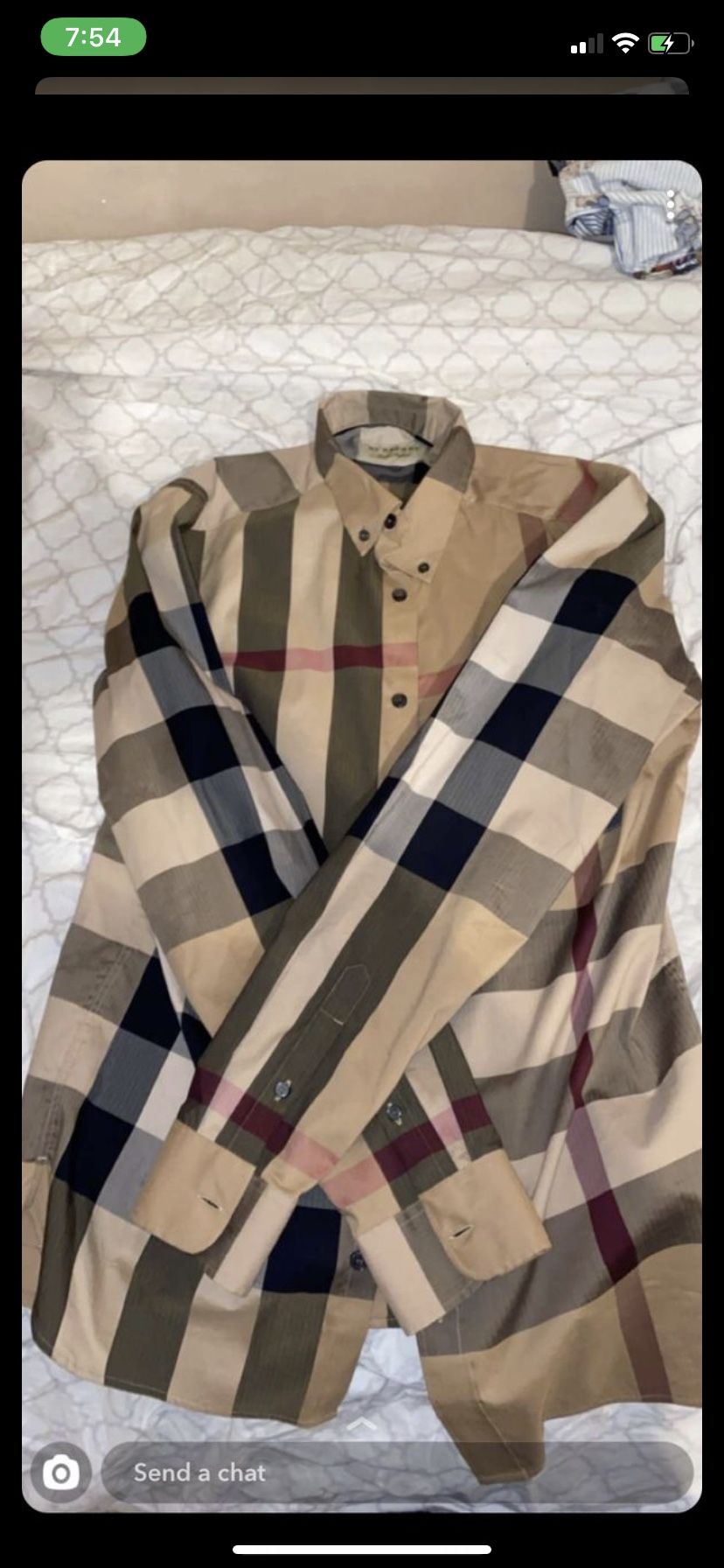 Burberry shirt men