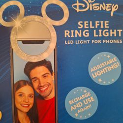 DISNEY Selfie Ring LIGHT 