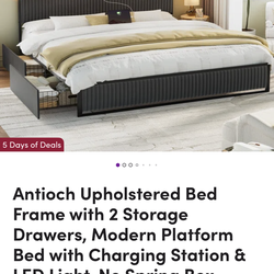 Queen size bed frame