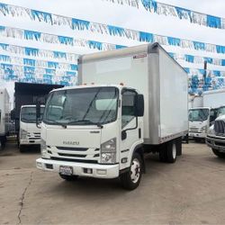 2019 ISUZU NPR 16FT Box Truck w/ Ramp