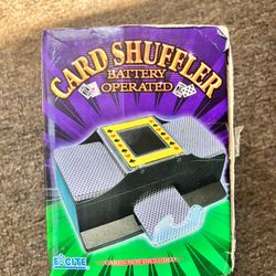 Card Shuffler (batteries needed) 