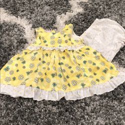 NWOT Sweet Girls Dress Size 3-6m