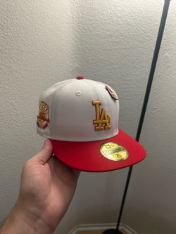Hat Club LA Dodgers (In N Out) Fitted Hat (Pin Included) Size 7 5/8
