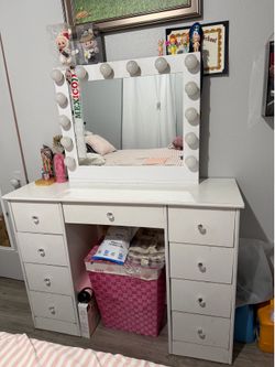 White Vanity