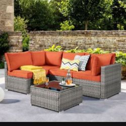 Patio Sofa Set Brand New Patio Furniture Patio Couch Brand New In The Box 🆕🛺🚎🆕