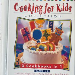 Cooking for Kids - 3 Cookbook Collection