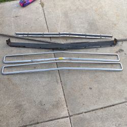 Chevy C10 Grill Trim  And Turn Signal Side Lights , Custom Badges, Door Handles 