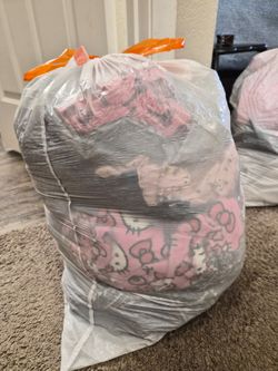 Bag of clothes. Random