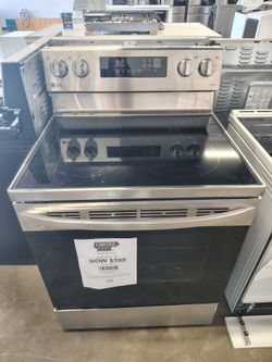 LG electric stove