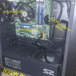 CUSTOM PC PARTS/ WHOLE TOWER. (READ DESCRIPTION)