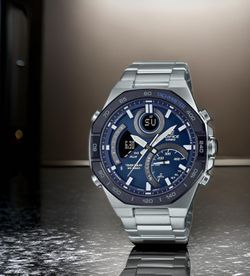 New Casio Edifice Chronograph Watch ECB-950DB